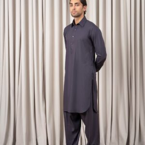 BLENDED KAMEEZ SHALWAR - SIGNATURE COLLECTION MID GREY